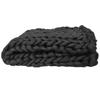 Bearaby Weaving Ultra Coarse Blanket With Solid Color Design For Household Daily