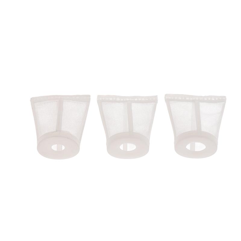 5Pcs Brand Wholesale Suctiom Spray Gun Filter Pot With Straw Nylon Filter W-101 W-71 Air Paint Spray Gun Filter