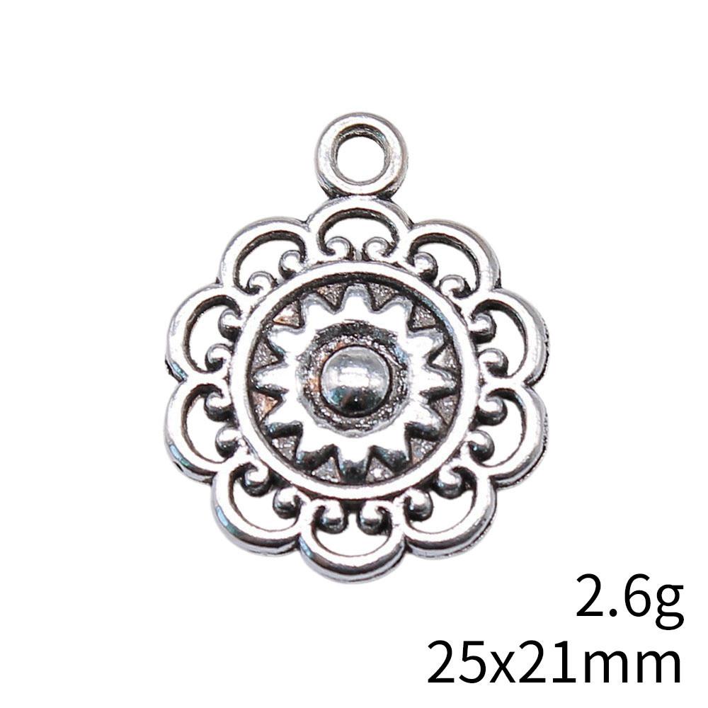 Gifts For Women Charms Italian Bracelet Small Flower Charms Pendant Ornaments For Home Phone Pendant