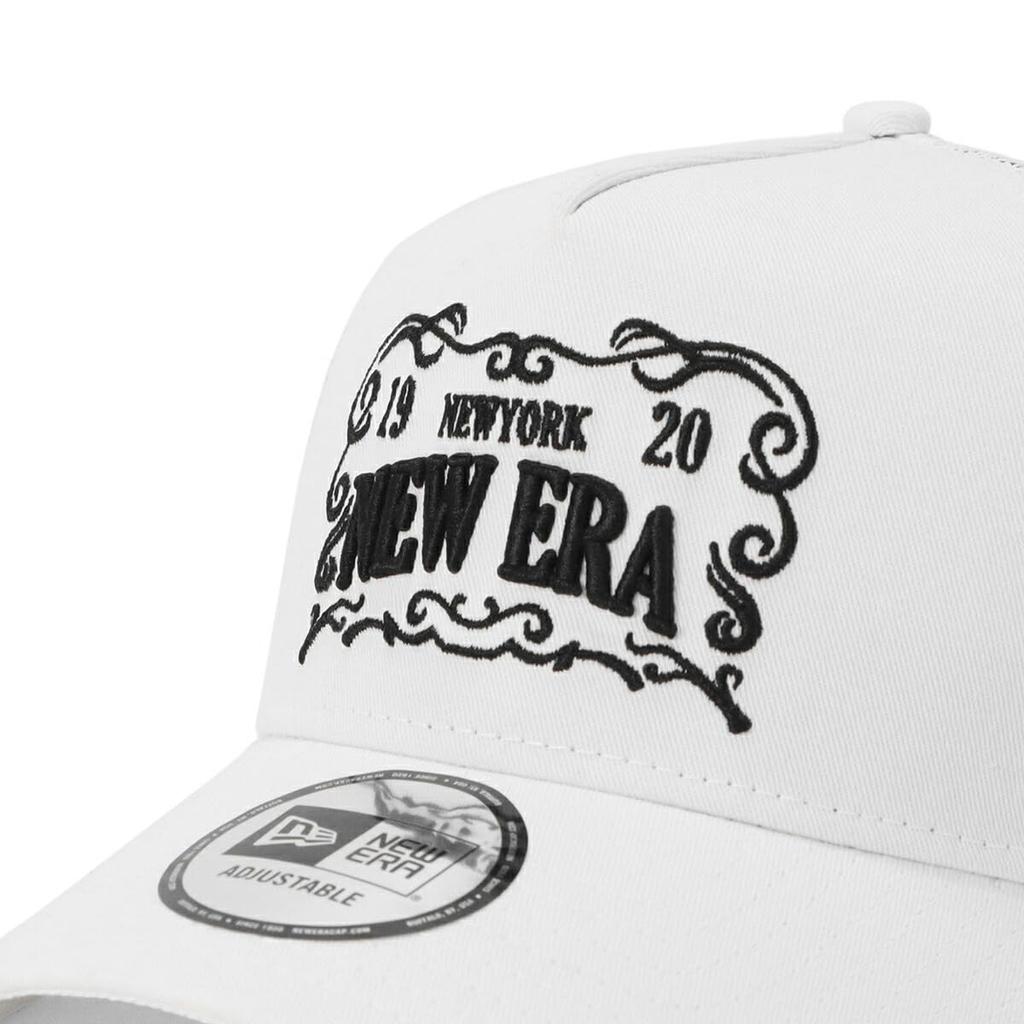New Era Mesh Free 940AFTR FRAME NER36C4517 9FORTYA-Frame Cap, Cotton, White, Size, LOGO, White, 14388635,