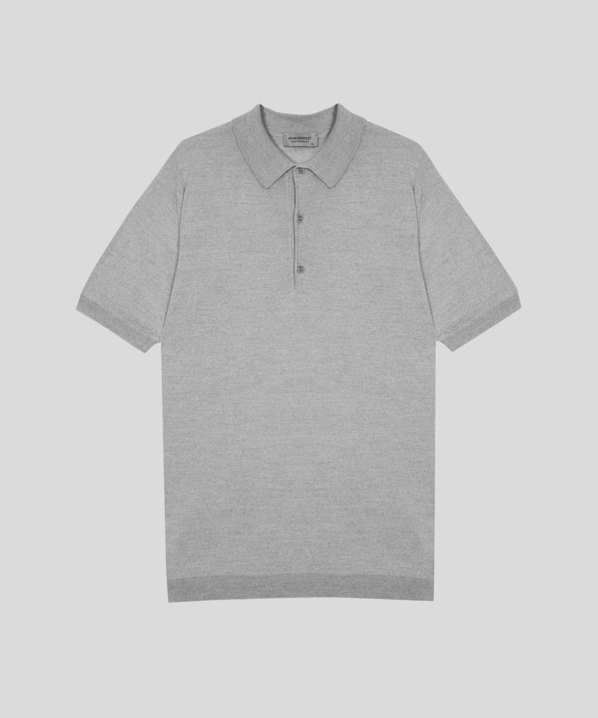 JOHN SMEDLEY Macloud Extra Fine Merino Wool Standard Fit Short Sleeve Polo Shirt Core 4 Colors
