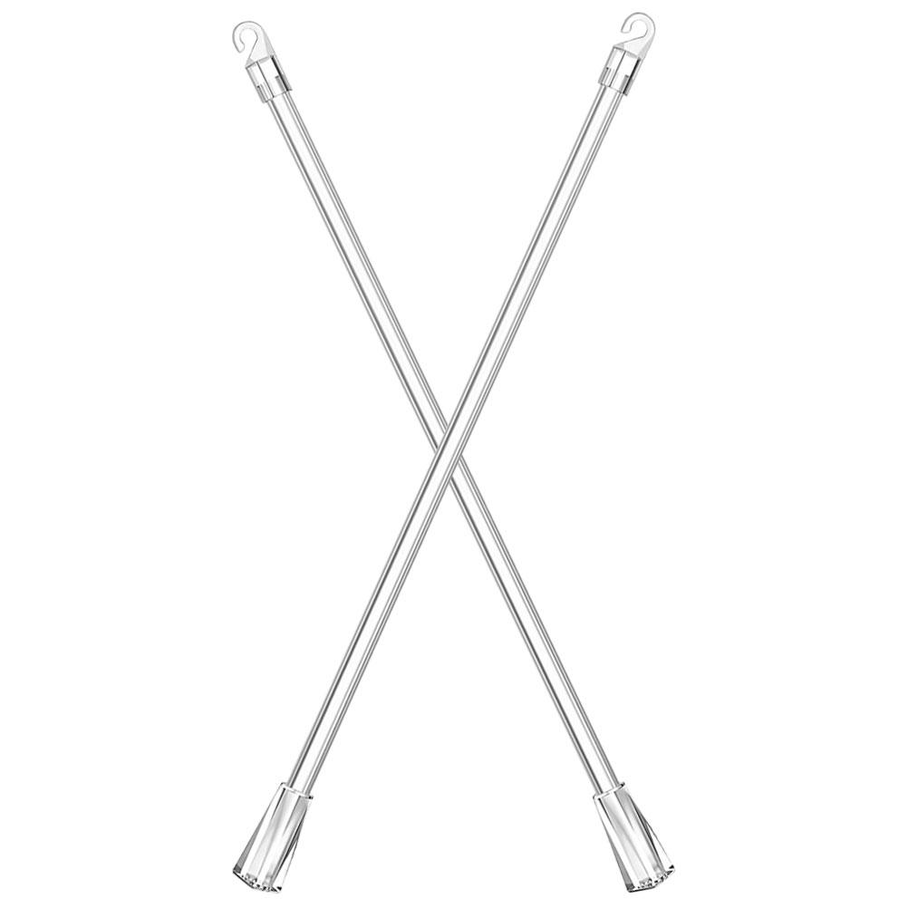 2 Pcs Venetian Blind Rotor Blinds Wand Replacement Curtain Pull for Curtains Shutters Hooks Rods Drapes