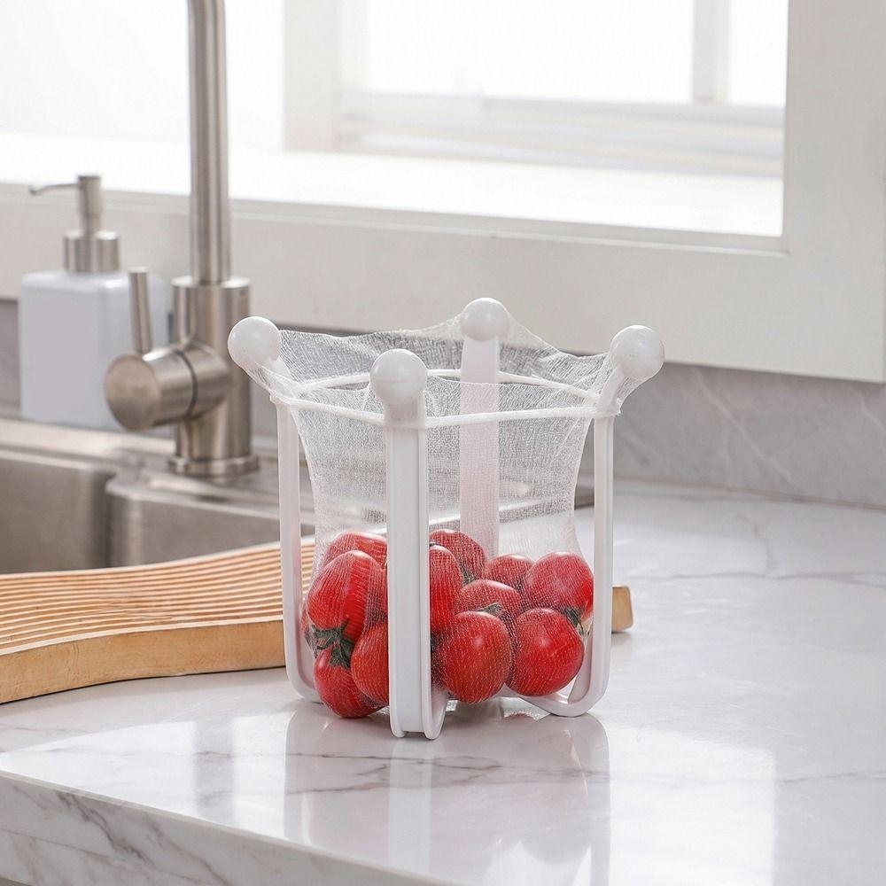 Plastic Kitchen Sink Strainer Anti Clogging Garbage Storage Rack Sink Trash Catcher  Kitchen Use