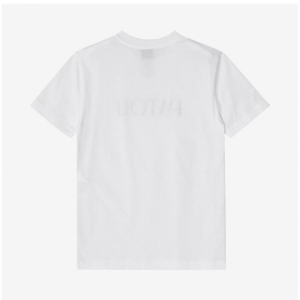 Patou Je029 9999 001w  Je0299999001w  Logo Public Short Sleeve Tee