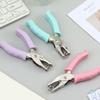 Single Hole Single Hole Punch Non-slip Handle DIY Paper Puncher Cute Mini Paper Punch  Stationery