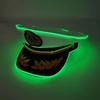 Navy Sailor LED Light-Up Embroidered Captain's Hat for Festivals and Performances