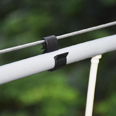 5Pcs Garden Hose Holders Clips Secure Locking Mechanism Irrigation Tubing Hook For Vertical Horizontal Pipe Arrangement