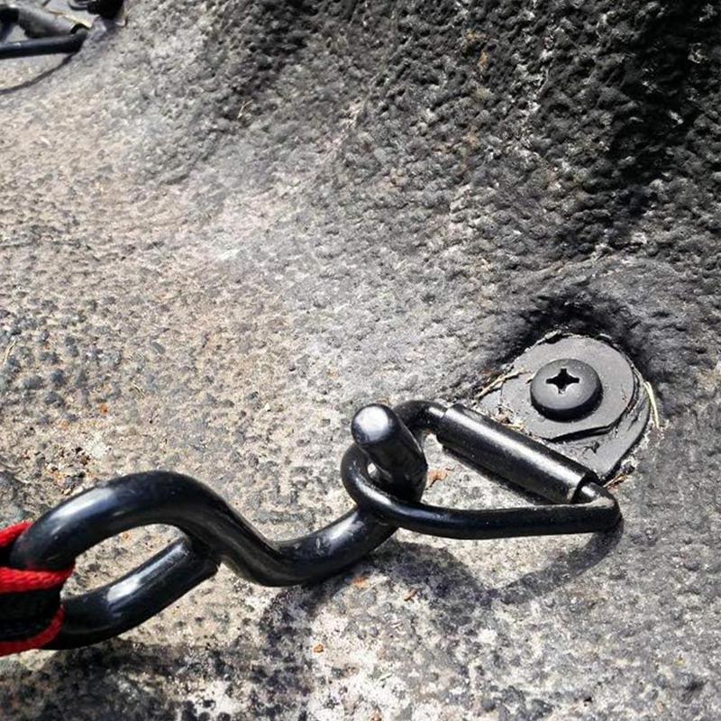 Inel de legare în V, 10 bucăți, inel de legare pentru cal, cârlige pentru remorcă din oțel inoxidabil, sistem de legare pentru remorcă, inel de legare, cârlige pentru barcă pentru