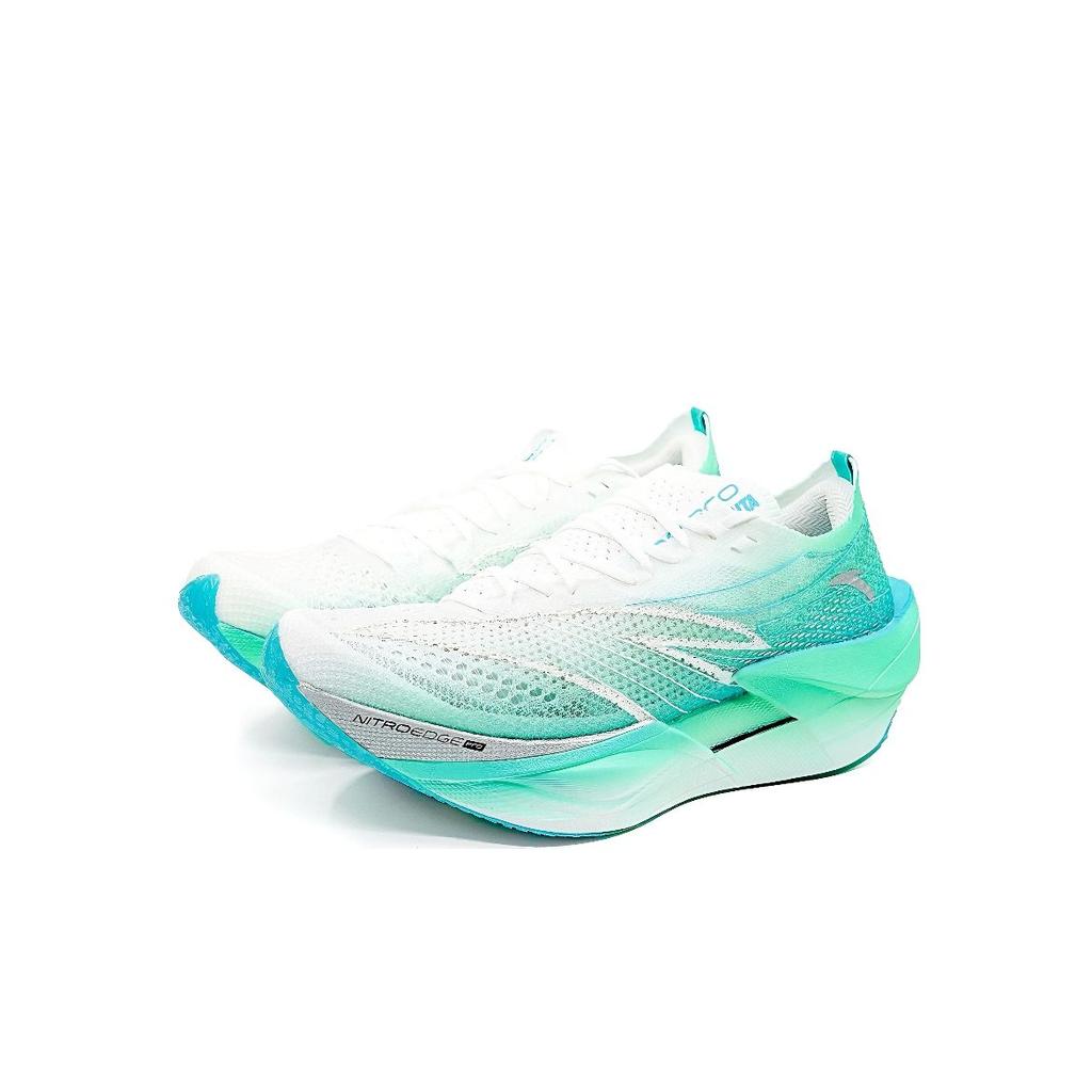 Anta C202 6.0 PRO Slip Resistant Abrasion Resistant Low Top Casual Running Shoes Women's White Green Blue 122515576-4