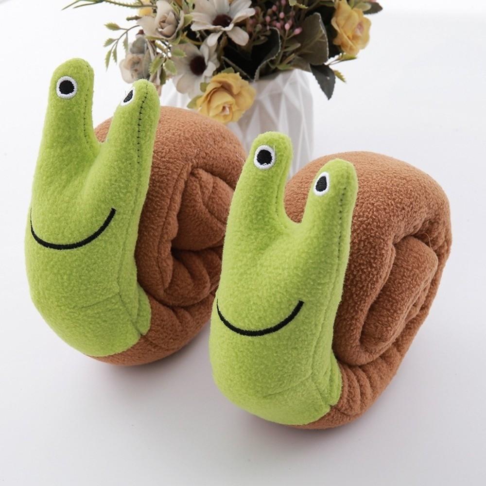 New Snail Shaped Dog Food Hiding Soft Interactive Dog Training Puzzles Fun Sniffing Green Snack Seeking Mat Pet Training