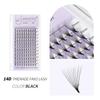 ANNAFRIS 10D 12D 14D 16D 20D Premade Fan Eyelash Extension Thin Pointy Base Roots Russia Volume Lashes Soft Natural False Lashes
