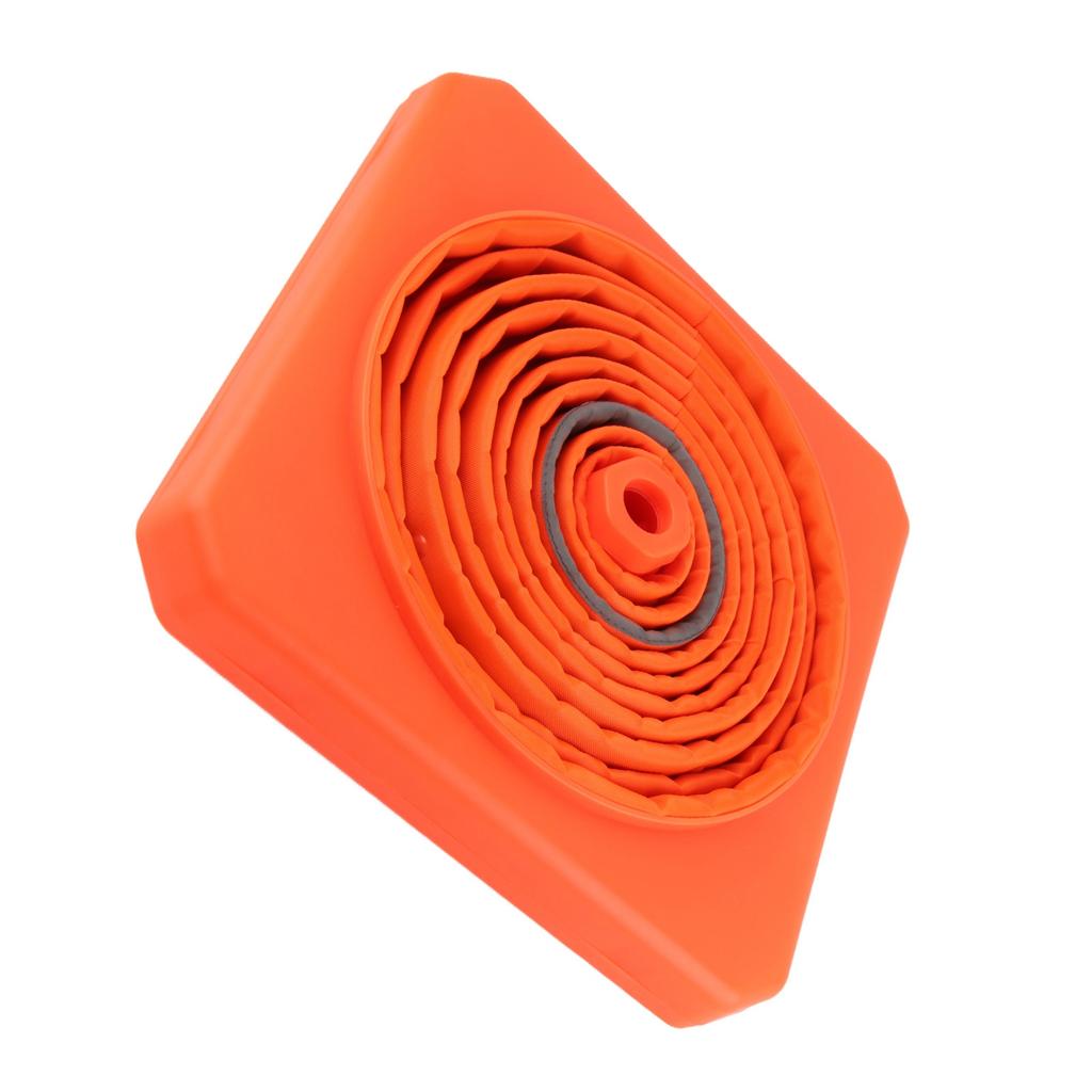 Collapsible Traffic Safety Cone 70x29x29cm Foldable Reflective Safety Road Parking Cone