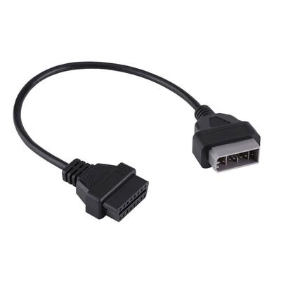 Cable de conexión de extensión, Cable adaptador de conector Obd1 de 14 pines a Obd2 de 16 pines para Nissan