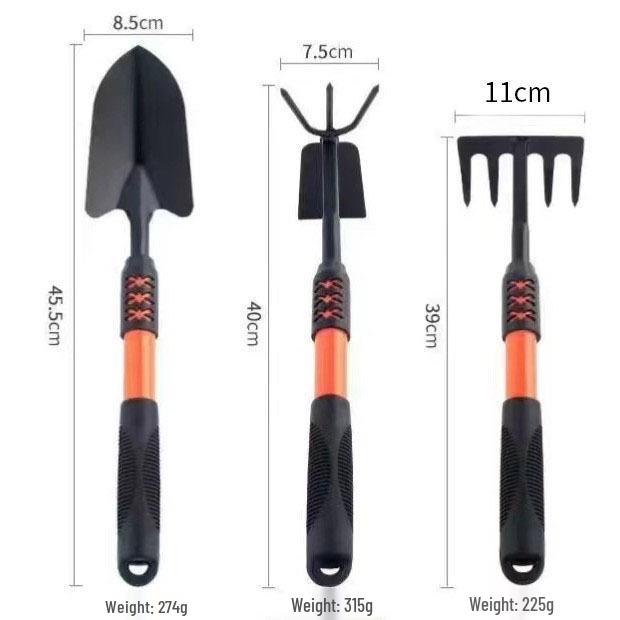 Tide-Chasing Dual-Headed Hoe: Versatile Tool for Beachcombing, Weeding, Planting, and Soil Loosening