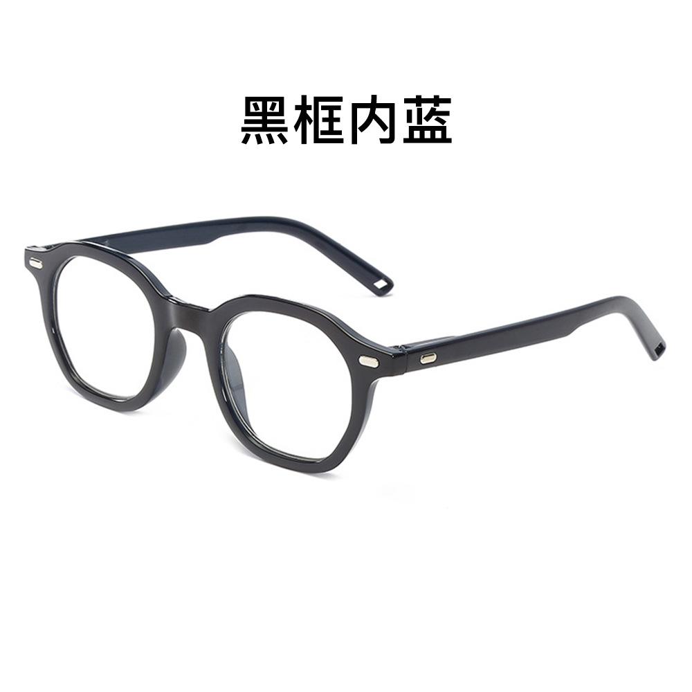 

Fashion Anti-Blue Polygonal Reading Glasses Elderly Reading Glasses Retro High Definition Reading Glasses +100