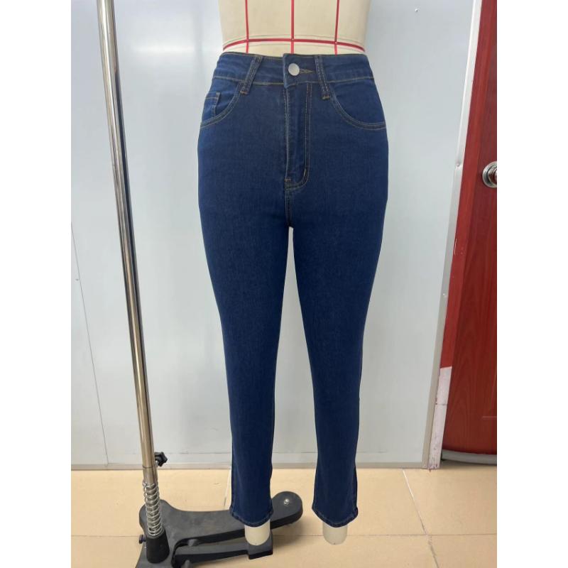 Neue Damen Stretch Skinny Jeans, Knöchellange Bleistifthosen mit Po-Lifting-Effekt, Slim Fit Lässige Jeans für den täglichen Gebrauch