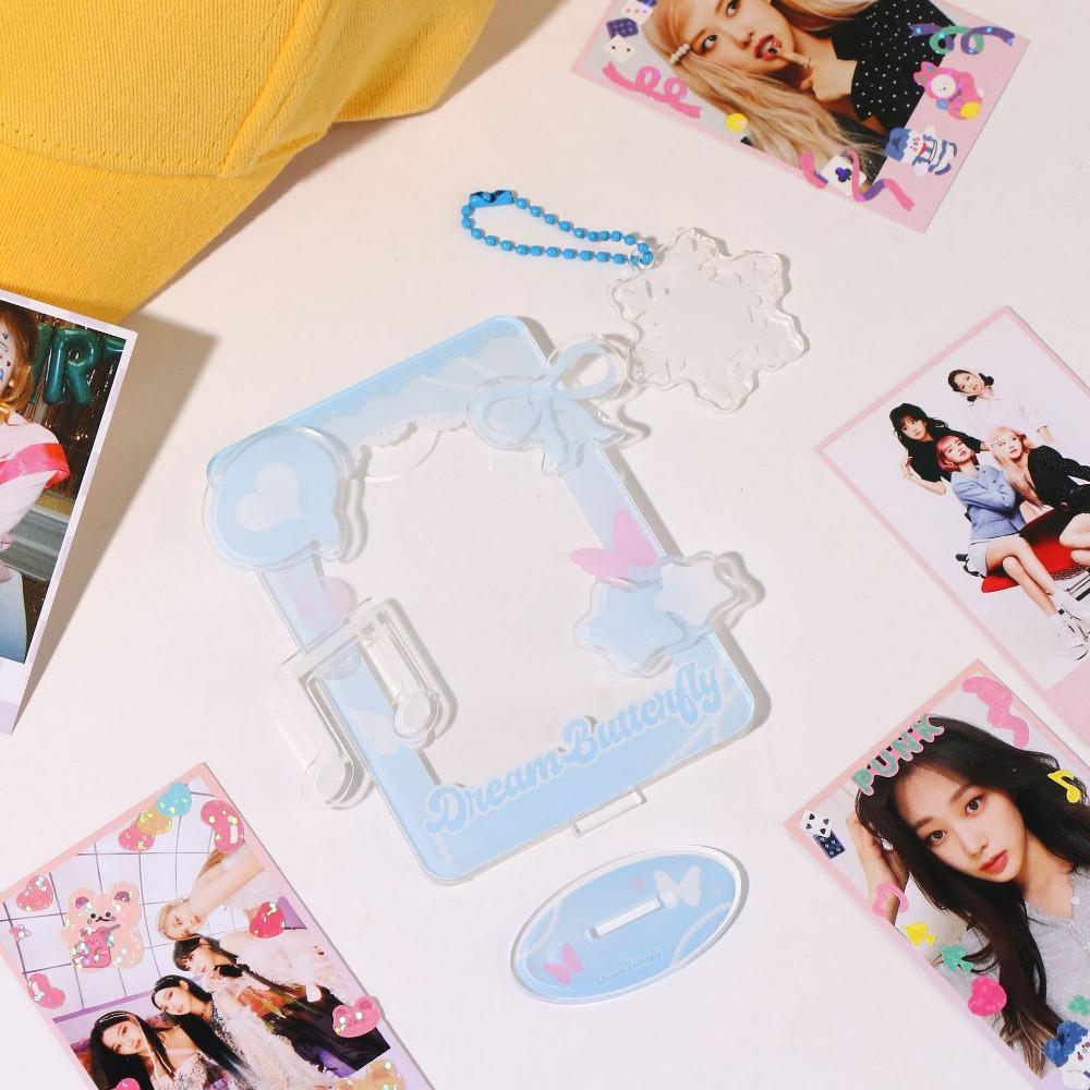 Transparent Korean Style Card Holder Desktop Decoration ID Card Holders Student Card Cover  Student