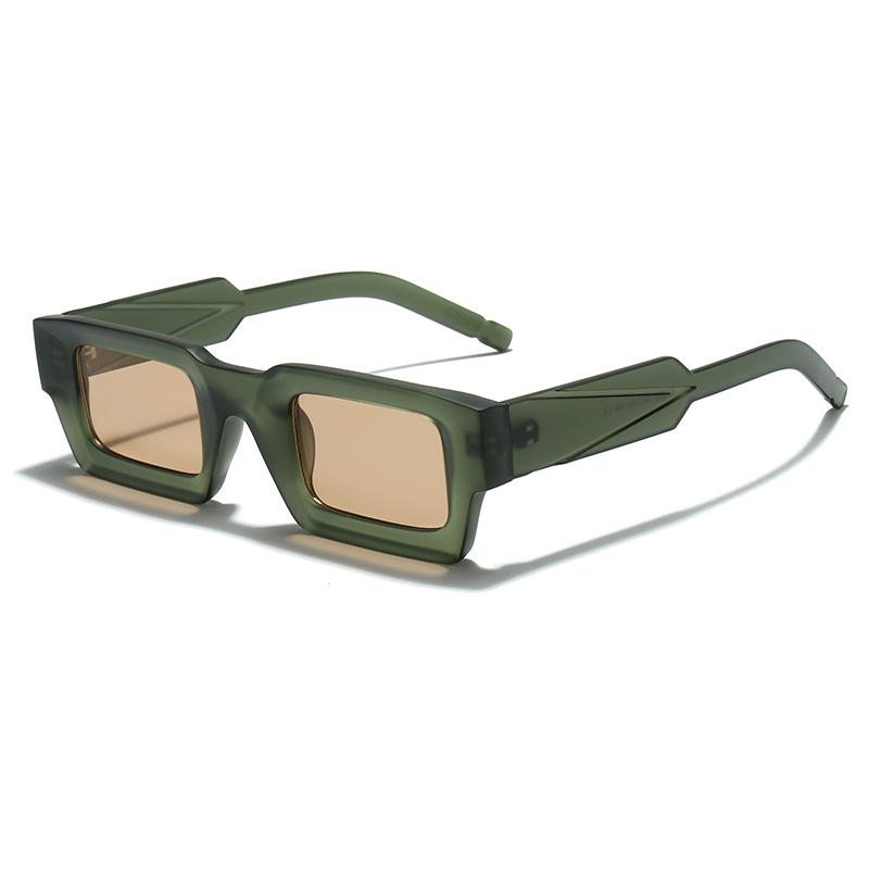 Retro Mirror Square Sunglasses Women Men  Candy Color Luxury Brand Designer Sun Glasses Uv400 High Quality