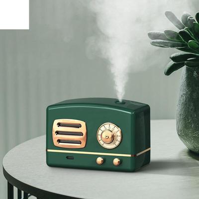 Zvlhčovač Katie Difuzor esenciálního oleje Malý rádiový typ Retro 7barevná náladová světla