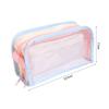 Transparent Display Korean Style Pencil Case Desktop Storage Ins Pencil Pouch  Children Kids