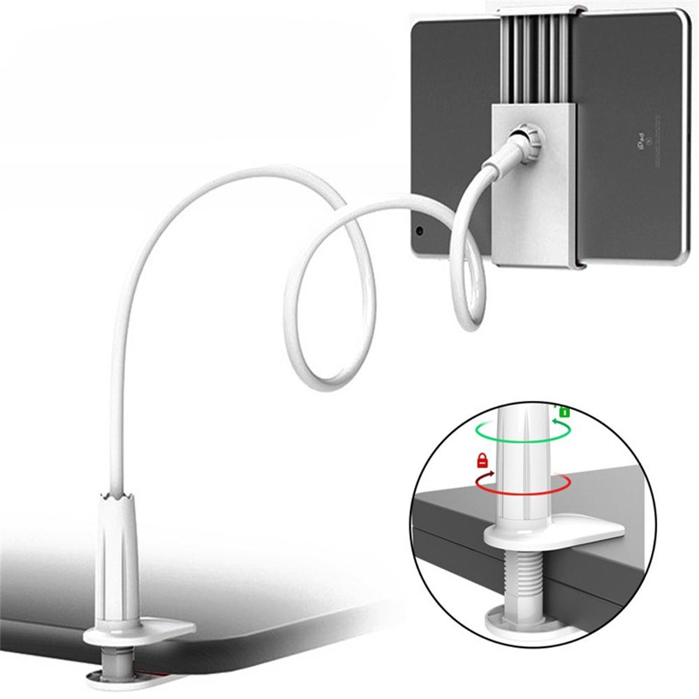 Tablet Cell Phone Bracket Lazy Bracket Adjustable Universal 360 Degree Rotation Flexible Long Arms Clip Mount Gooseneck Phones Stand