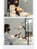 24" U-Shaped LED Beauty Lamp with Floor Stand for Nail, Tattoo, and Eyebrow Art.