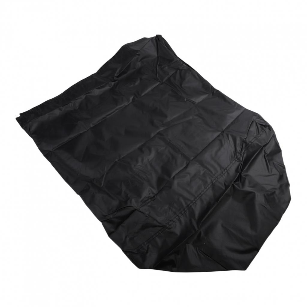 Housse de pompe à filtre à sable étanche pour la protection de la pompe de piscine Couleur noire