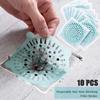 10 Pcs / Lot Disposable Hair Anti-lock Drainage Filter Pool Bathroom Sewer Filter Hair Adhesives
