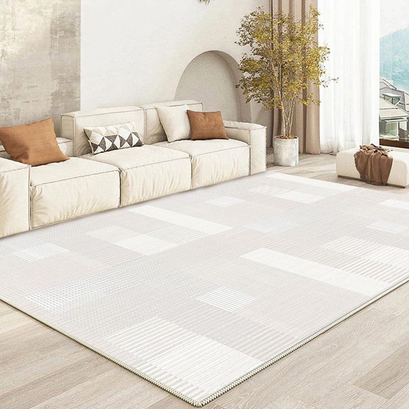 Stain-Resistant, Easy-Care Wabi-Sabi Crystal Velvet Living Room Carpet