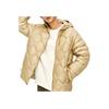 Anta Comfortable Casual Simple Hooded Loose Lightweight Down Jacket Men Outerwear Cream-Coffee 152447955-1