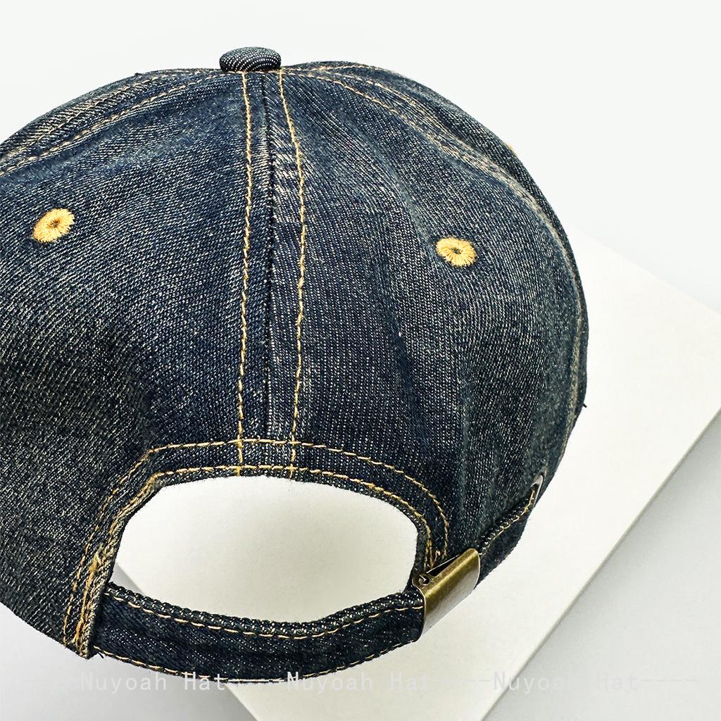 Baseball Letteringing Alphabet Stitched Flag American Women Men Her Him For Fresh Caps Peaked Hats Sunshade Personal Versatile Broken Distress