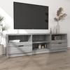 VidaXL TV Stand Sonoma Grey 150x33.5x45 Cm Engineered Wood 817115