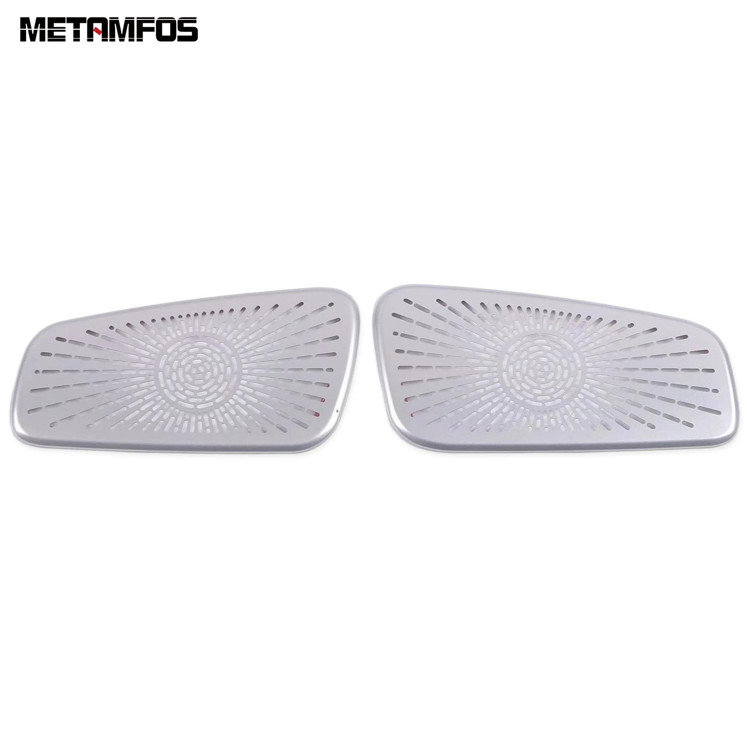 Front Dashboard Audio Speaker Loudspeaker Cover Trim For Honda Civic 11th -2024 2025 Stainless Steel Interior Accessories Stainless Steel