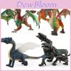 Fantasy Plastic Dragon Model With Moving Jaw For Collectors And Decor