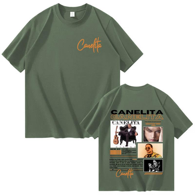 

Canelita Jonathan Vera Pattern Cover Harajuku T Shirt Mens Womens Fashion Short Sleeve Tshirts Casual Oversized Tshirt Unisex 3XL