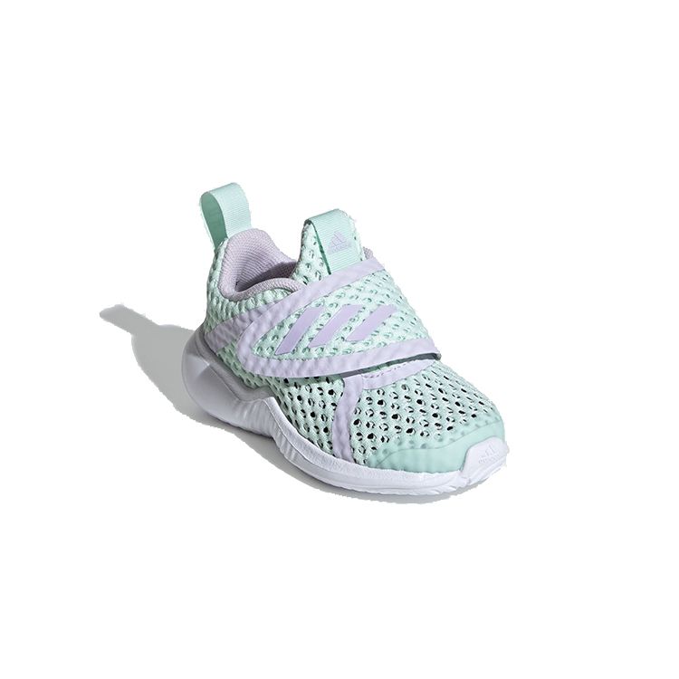 Adidas Fortarun Summer Cushioning Durable Breathable Low-Top Walking Shoes Baby Shoes Green EF9704
