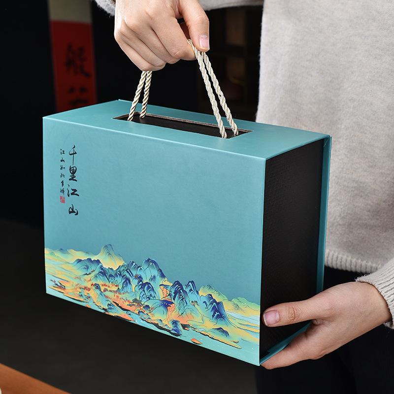 Business gifts: tea sets, ceramic water cups, mug sets, gift boxes, can be made into Dehua white porcelain