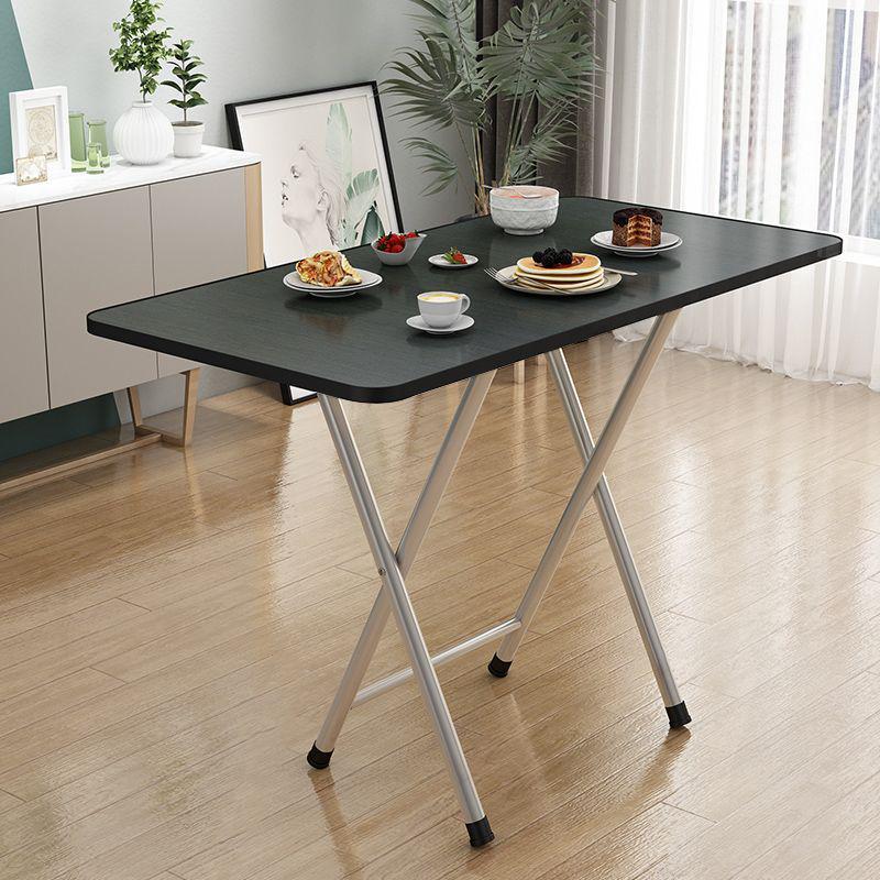 Simple Rectangular Folding Table for Dorm, Dining, and Outdoor Use