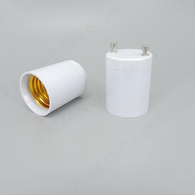 GU24 to E27 screw E26 to GU24 Converter Lamp Bulb base Head Led Light White Holder Socket Adapter Saving lighting Halogen M20