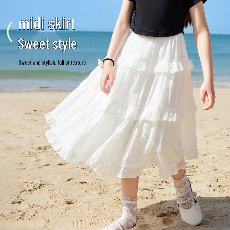 ASK JUNIOR Girls  Summer Breathable Princess Dress XXL