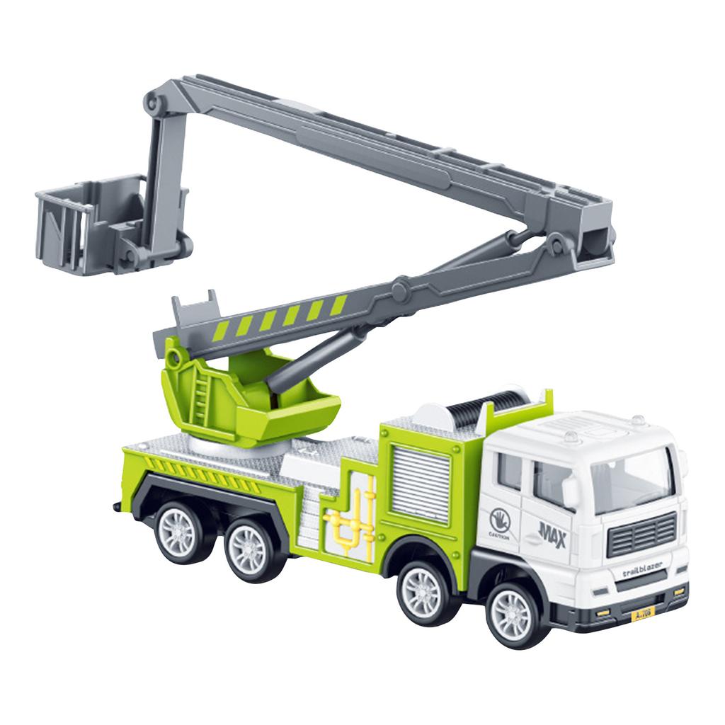 Vehicle Model Fire Truck Toy, Realistic Sirens And Buttons, Suitable For Boys And Girls, Suitable For Children Over 3 Years Old,
