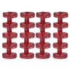 20Pcs Binding Rings Segmented Design Hold 60 Sheets 11mm Binding Thickness Office Supplies