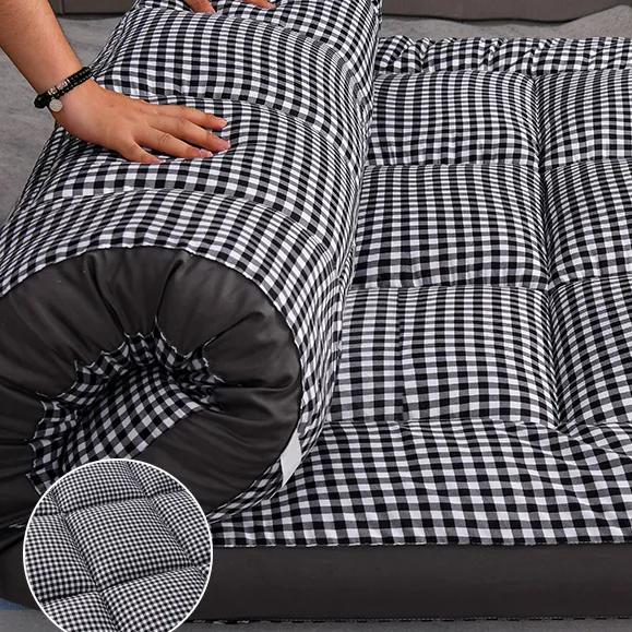 WTEMPO Saltea Moale Elastică Pliabilă Plaid de Uz Casnic Saltea Netedă Pliabilă Așternuturi Nedeformabile Dormitor Studențesc Casă de Închiriat Sol Covoraș Gros