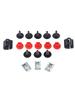 18pcs Engine Under Tray Guad Mounting Package for Volvo V40 2012 2019 Vehicles