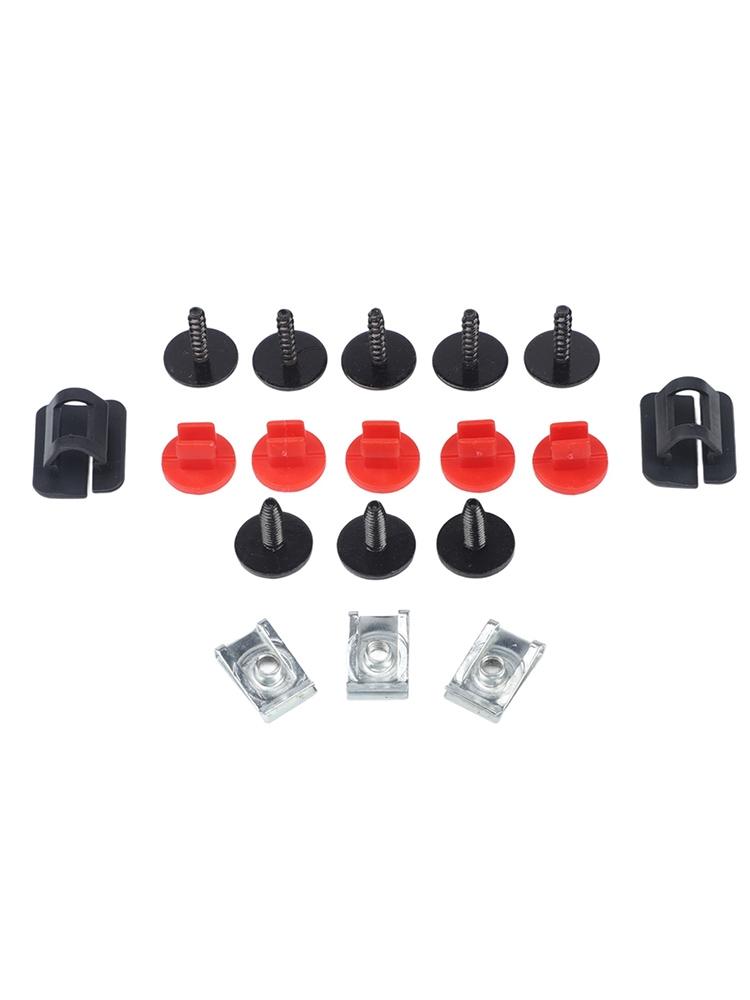 18pcs Engine Under Tray Guad Mounting Package for Volvo V40 2012 2019 Vehicles