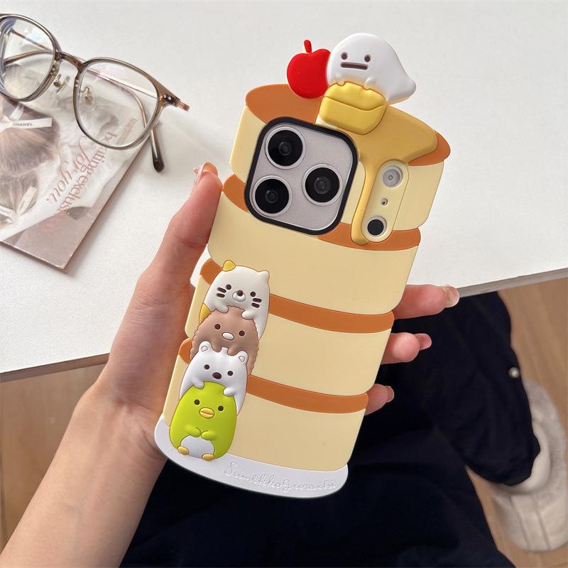 

Pancake Corner Creatures Drop-Proof Case for iPhone 14/13/12/11 PROMAX 14 Pro Max