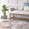 Modern Abstract Watercolor Area Rug Teal Orange Mix Distressed Texture Non Slip Washable Large Living Room Sofa Carpet