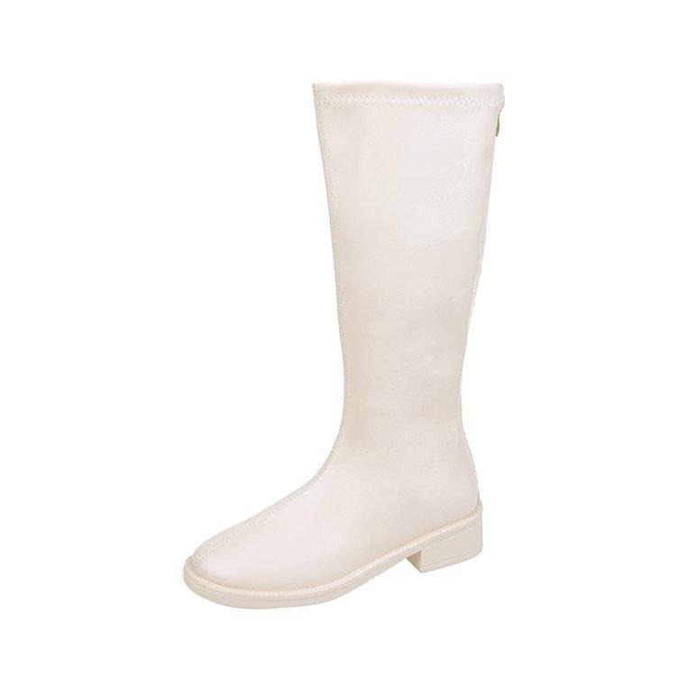 Knee High Boots for Women Classic Solid Color Boots Plus Size Fashion Boots Tall Boots