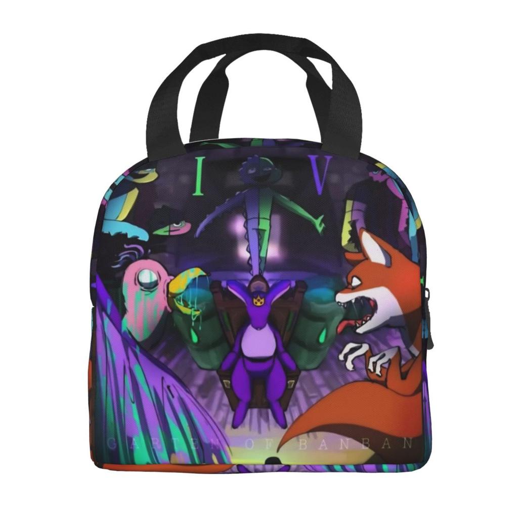 Insulated Lunch Bags Garten Of Banban Funny Games Product Storage Food Box Ins Style Cooler Thermal Bento Box For School