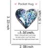 Sisadodo Pocket Hug Heart Token - Encouragement Gifts for Daughter, Son, Friends & Family